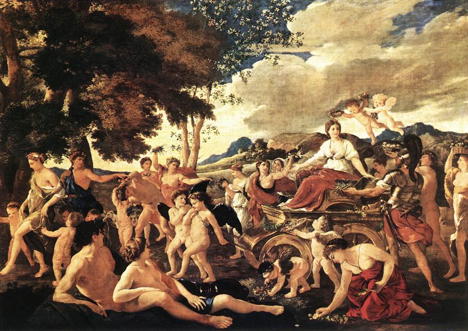 POUSSIN, Nicolas The Triumph of Flora  sg